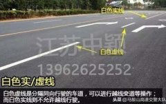 道路交通標線圖文講解，僅花1分鐘讓你快速看懂，再也不會被違章扣分